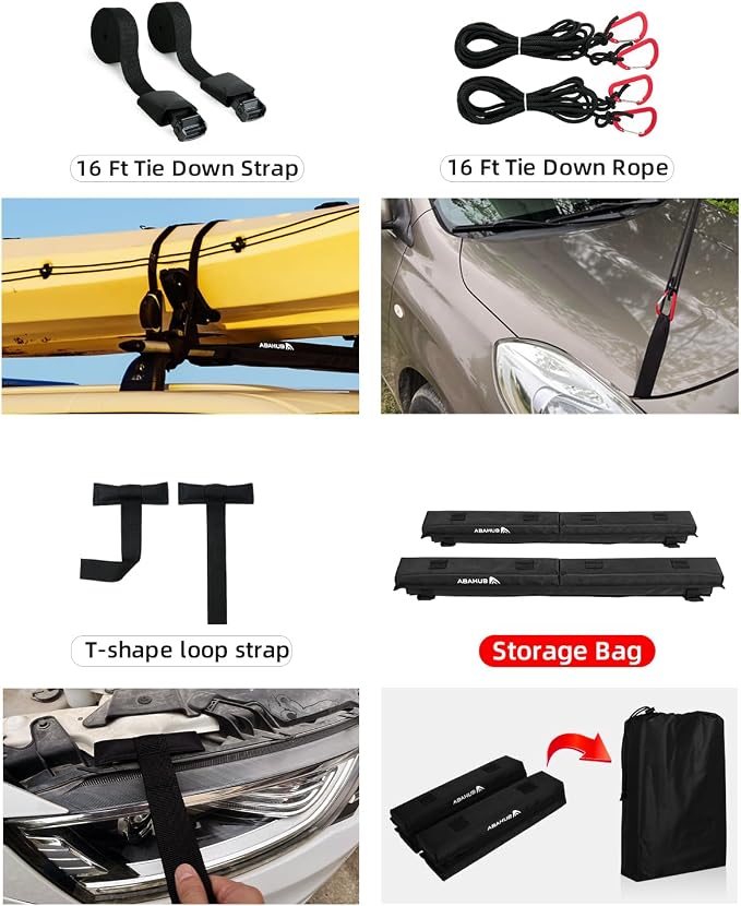 Abahub Soft Roof Rack Pads - Image 4