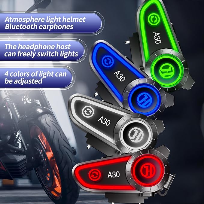 Motorcycle Helmet Speakers Helmet Bluetooth Headset Headphone Automatic Answer - Image 9