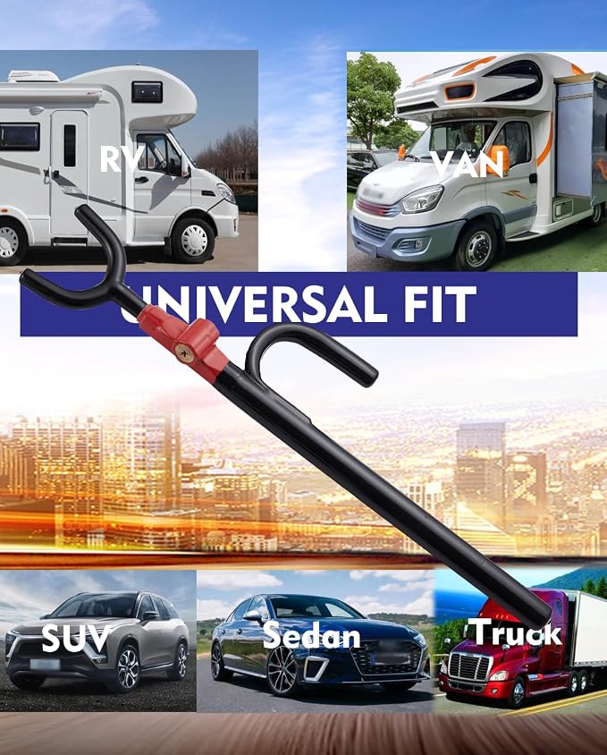 Steering Wheel Lock Anti-Theft car Device Car Wheel Locks Heavy Duty Vehicle - Image 7