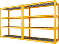 REIBII 40" W Garage Shelving Heavy Duty Metal Shelving 2200LBS Storage Shelves by REIBII