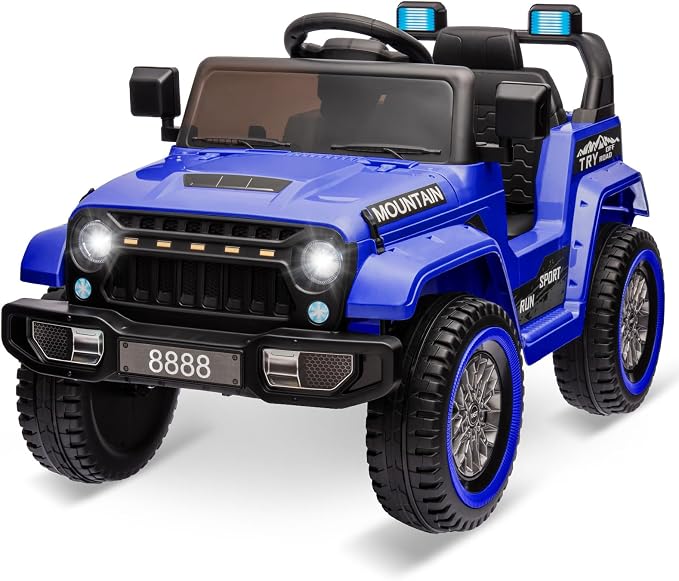 12V Kids Ride On Truck Car, Battery Powered Electric Vehicles by Garvee
