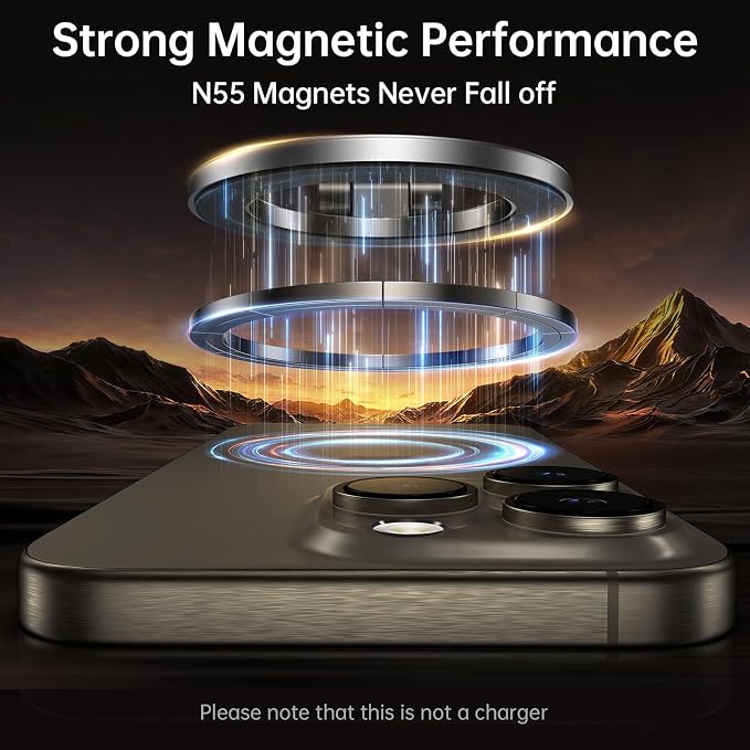 SYNCWIRE Fits MagSafe Car Mount, Magnetic Phone Holder - Image 5