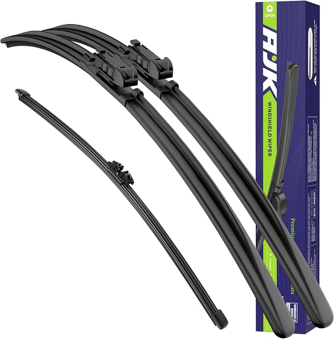 AJK Wiper Blades for Ford EDGE 2015 2016 2017 2018 2019 2020 2021 2022 2023 2024 by AJK