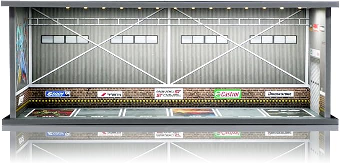 Display Case for Hot Wheels: Stackable Parking Garage for 1/64 Scale Matchbox by Saichotoy