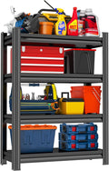 Metal Garage Shelving Unit, Heavy Duty 4-Tier Adjustable Storage Rack, Steel by Notmise