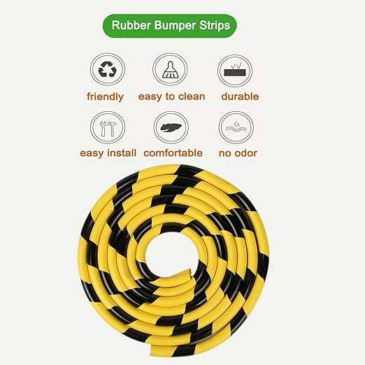 Heavy-Duty Wall & Corner Guards – 5M Self-Adhesive NBR Rubber Protection - Image 5