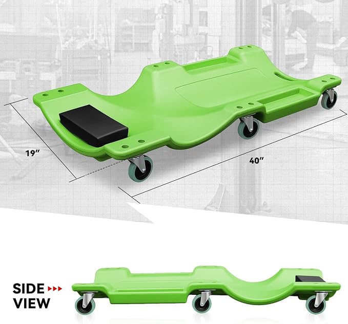 Auto Dynasty 40 Inches Mechanic Creeper, Automotive Garage Repair Low Profile - Image 7