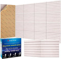 6 Pack Large Soundproof Wall Panels, 1.2lb/ft³ High Density, Thicker 0.47in by Staytunedforournewproduct