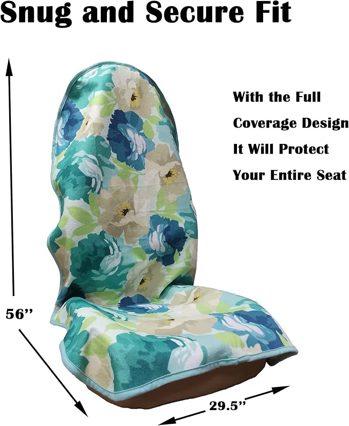 Car Seat Cover Protector Front Seats, - Image 3