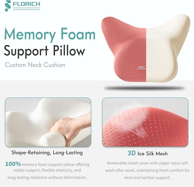 FLORICH Car Seat Cushion and Lumbar Support Pillow - Image 7