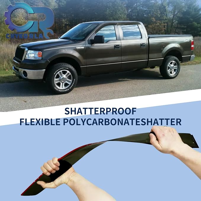 Window Visors Rain Guards Shield Fit - Image 4