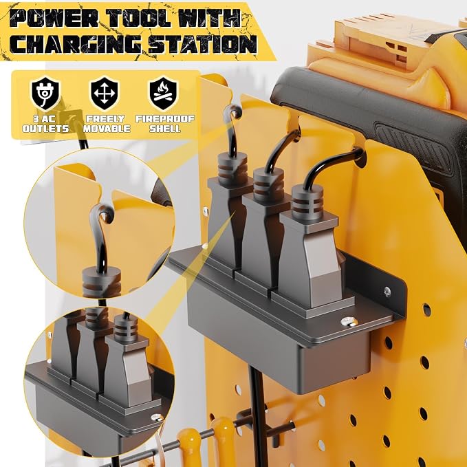 45" Large Power Tool Organizer Wall Mount - Image 5