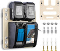 FETESNICE Wall Mount for Makita Charger, Flame Retardant Synthetic Materials by FETESNICE