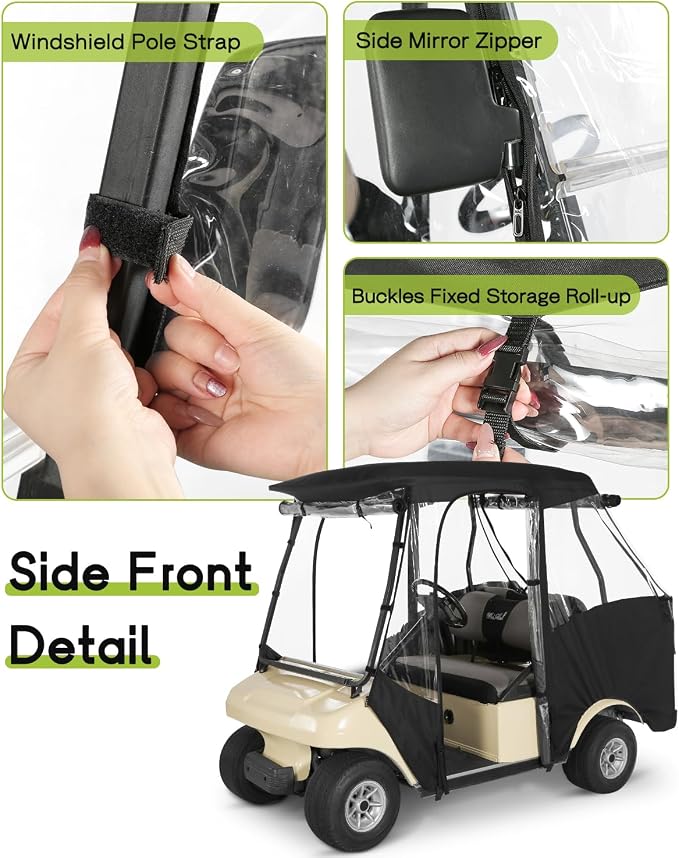 Golf Cart Enclosure 4 Passenger - Image 3