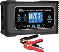 20-Amp Lifepo4 Lithium AGM Gel Smart Battery Charger, 12V/20A 24V/10A Trickle by Dght