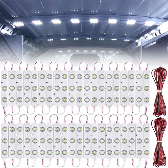 Linkhood 120 LED Van Interior Light, Car White LED Ceiling Lights Kit, Super by Linkhood