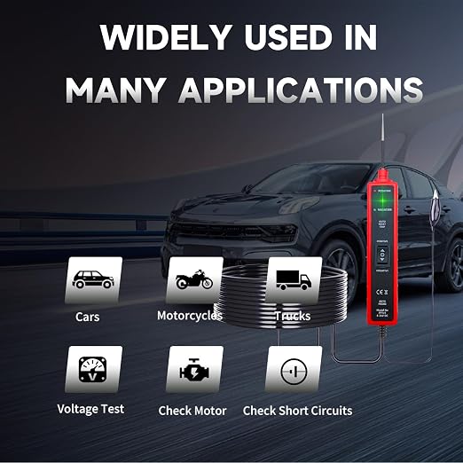 Automotive Car Circuit Tester 12V 24V DC Power Probe Tester - Image 6