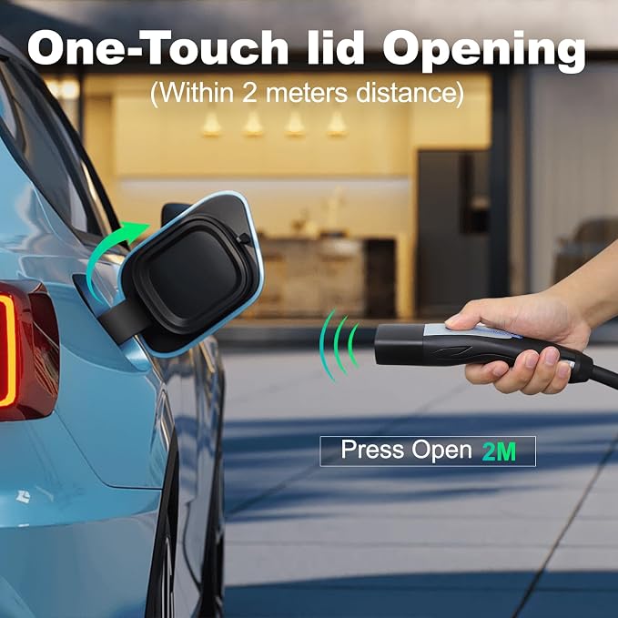 Level 1/2 EV Charger for Tesla 16Amp, Electric Vehicle Portable Charger - Image 3