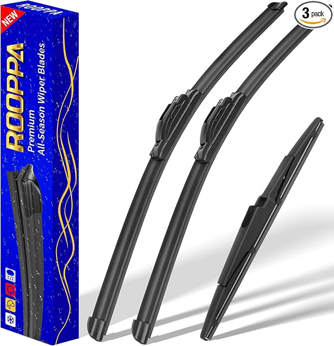 3 wipers Replacement for 2015-2021 Kia Sedona/2021 2020 2022 2023 Kia Telluride by ROOPPA