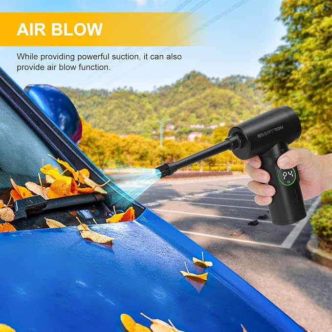 Car Vacuum Cleaner Cordless Handheld Portable - Image 3