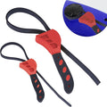 2 PCS Strap Wrench Plumbing, Rubber Strap Wrench, 24 Inch & 19.7 Inch Oil by ecocstm