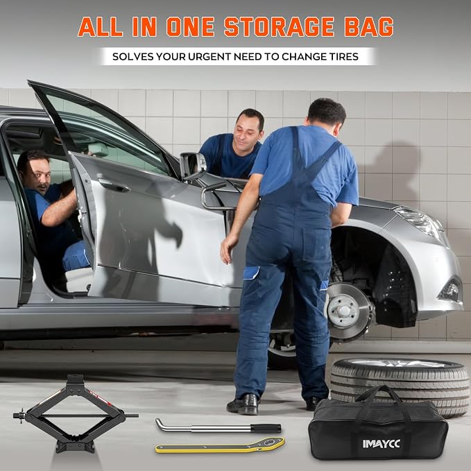 New Version Car Jack Kit Scissor Jack - Image 7
