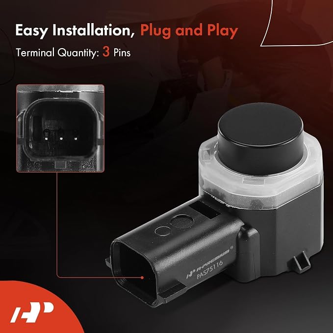 A-Premium 4-PC Reverse Backup Parking Assist Aid Sensor Compatible - Image 6