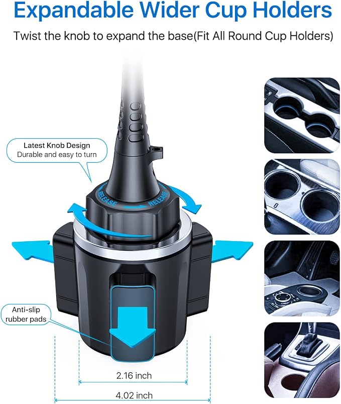 andobil Upgraded, Solidest 15in Cup Phone Holder - Image 6