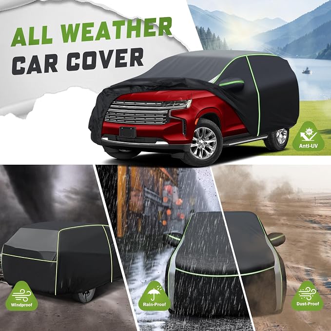 Mixsuper Liner Car Cover for Chevrolet Chevy Tahoe 2007-2026, 7 Layers - Image 4