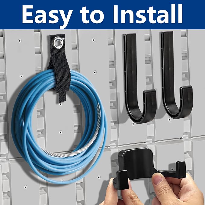12 Pcs Storage Shed Tool Hooks - Image 5