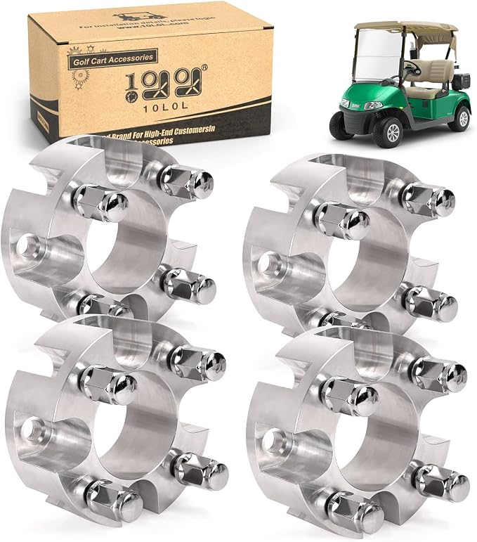 10L0L Golf Cart Wheel Spacers Adapters 2 Inch by 10L0L