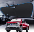KUST Windshield Sun Shade for 2017-2022 Ford Super Duty F250 F350 F450 Pickup by KUST