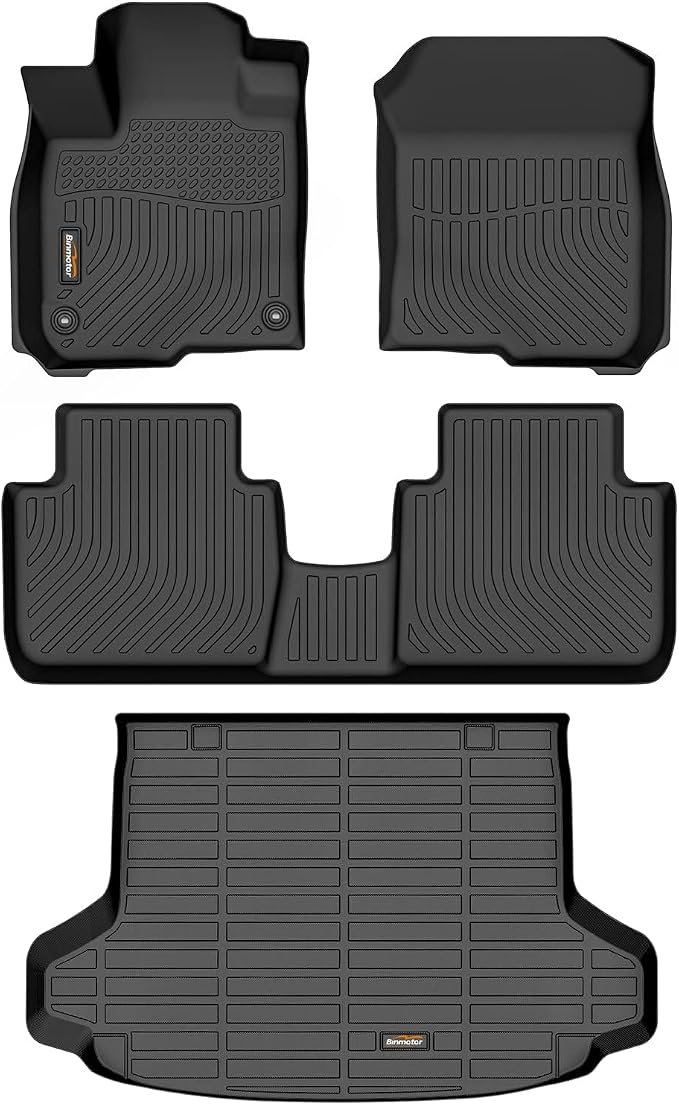 Binmotor-All Weather Floor Mats Cargo Liner Set by VisittheBinmotor