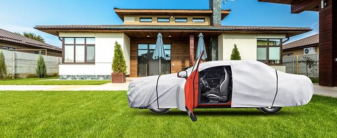 Car Cover Custom Fit for Dodge Challenger 2008-2025, 6 Layers Truck Cover - Image 9
