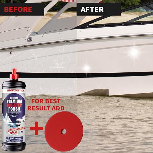 menzerna "Premium One Step Gelcoat Polish" 32oz I Marine Compound to Remove - Image 5