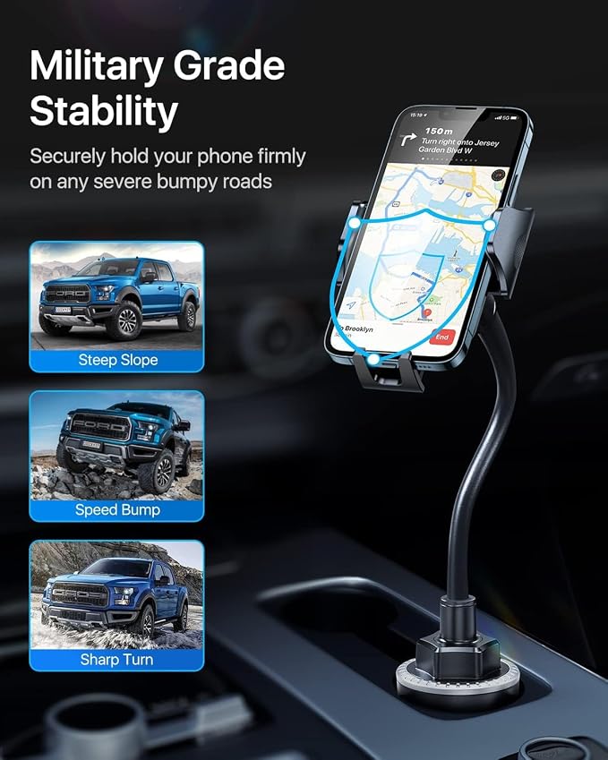 andobil Military-Grade Cup Phone Holder - Image 2