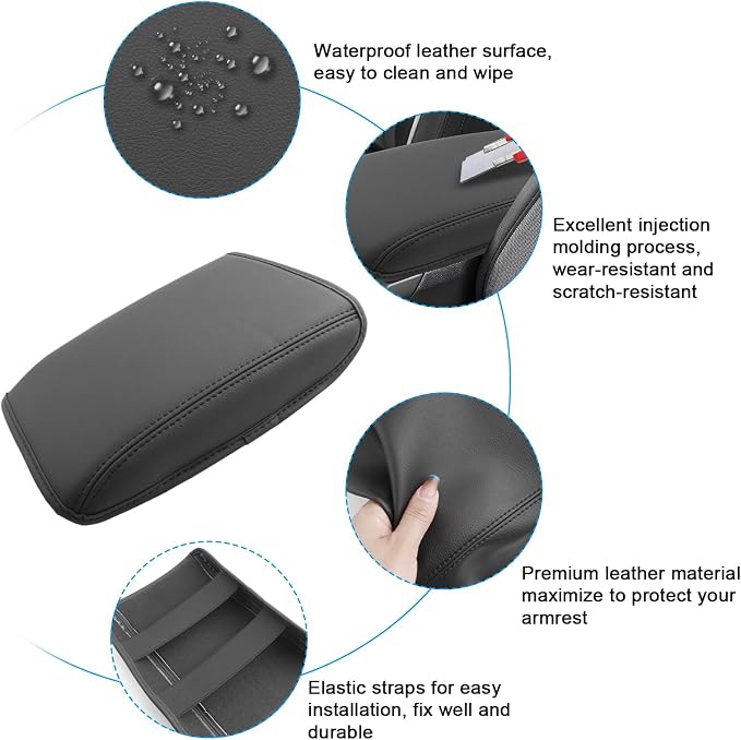 SXCY for 2022-2025 Subaru WRX Armrest Cover 2024 2025 WRX Center Console Cover - Image 5