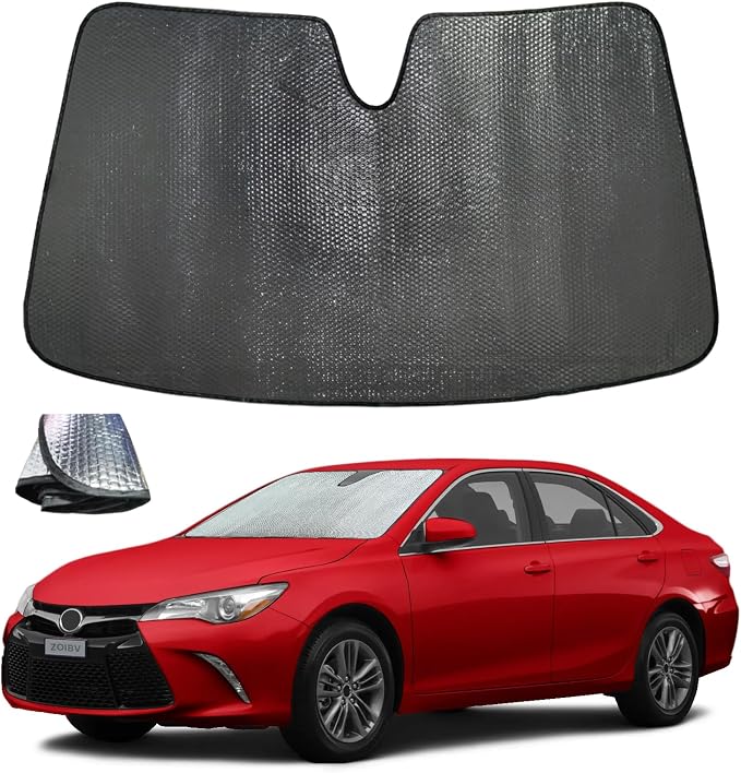 Windshield Sun Shade for Toyota Camry 2012-2017 by ZOIBVCARSUNSHADE