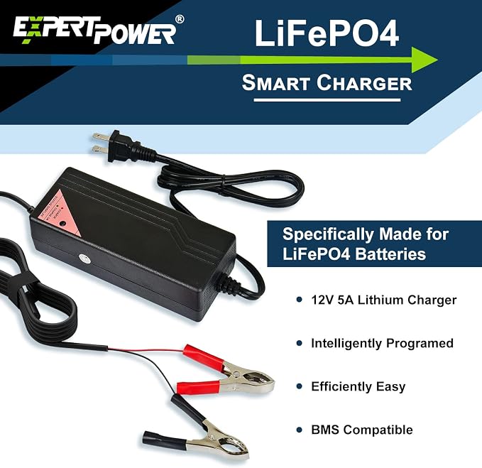 ExpertPower 12.8V 5A Smart Charger - Image 3