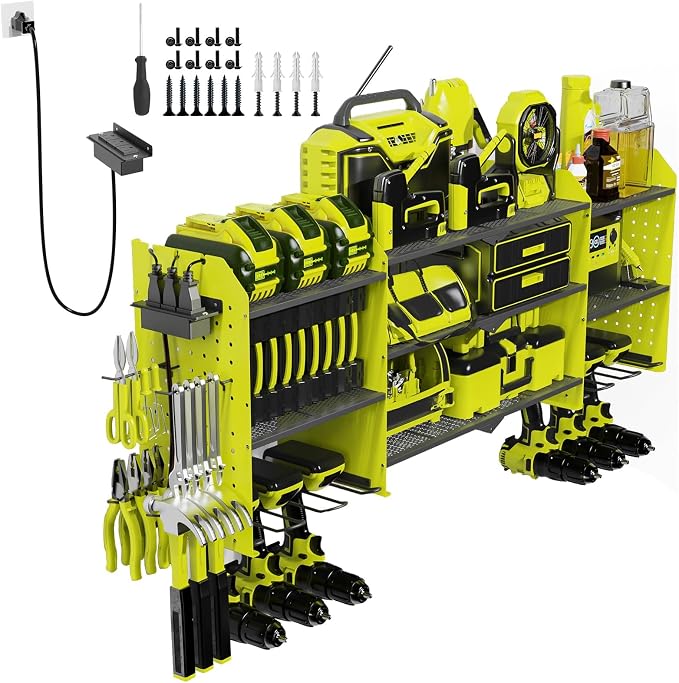 45" Large Power Tool Organizer Wall Mount by Kweetle