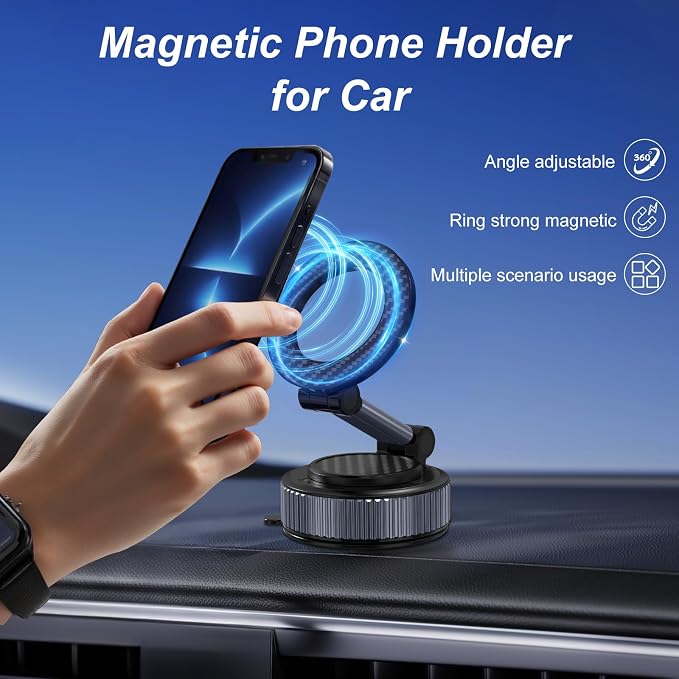 Magnetic Phone Holder for Car - Image 5