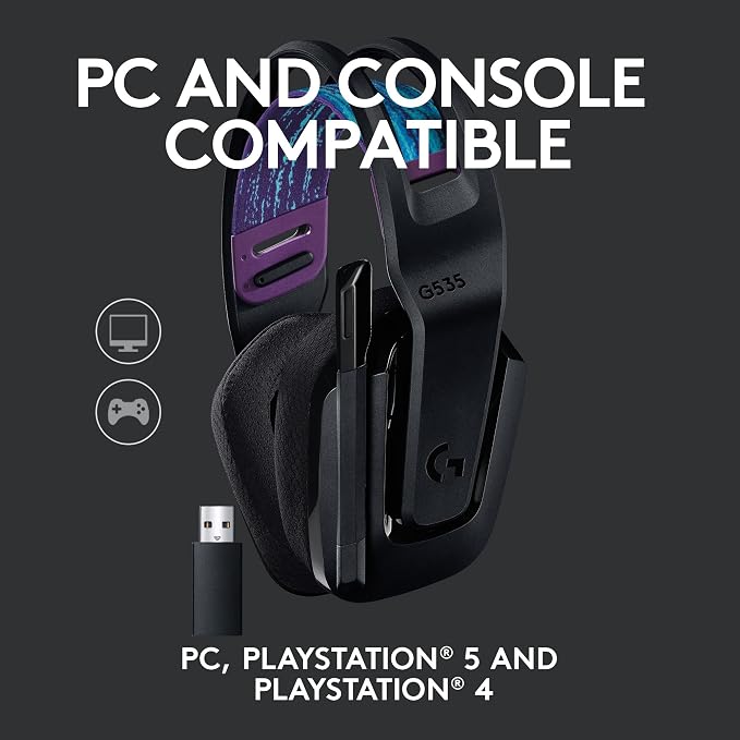 Logitech G535 LIGHTSPEED Wireless Gaming Headset - Image 5