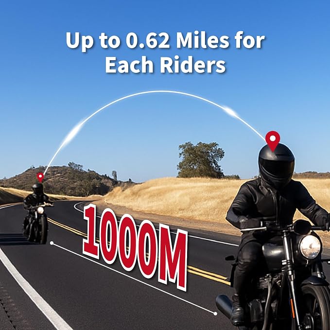 Salut Motorcycle Bluetooth Intercom Headset - Image 3