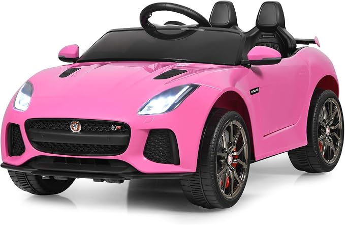 Costzon Ride on Car, 12V Licensed Jaguar F-Type SVR Battery Powered Kids' by Costzon