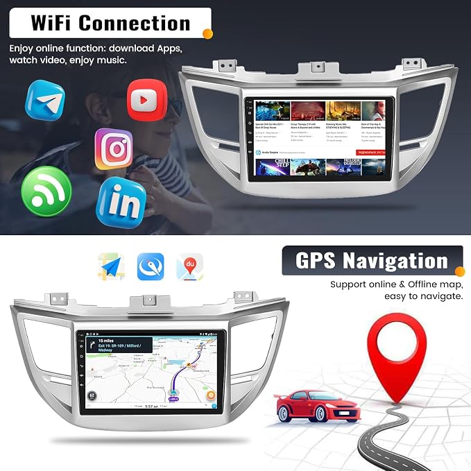 2G+64G 9 Inch Android Car Stereo - Image 6