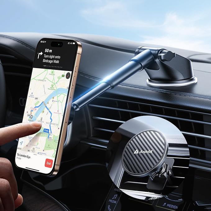 【True Military-Grade】andobil 3 in1 Magnetic Phone Holder by Andobil