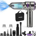 WADEO Handheld Vacuum Cordless, 4-in-1 21000PA Brushless Car Vacuum & 210000RPM by WADEOmakeyourlifebetter