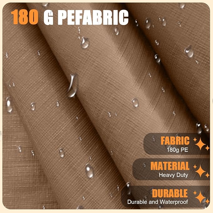 Carport Canopy 10'x20' Heavy Duty Replacement Cover, Beefull Carport - Image 2