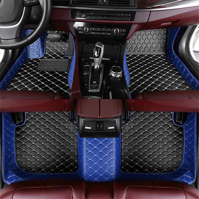 Custom All-Weather Protection Luxury Leather Floor Mats - Image 9