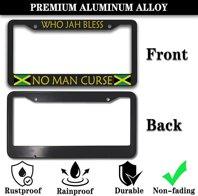 License Plate Holder Black - Image 3
